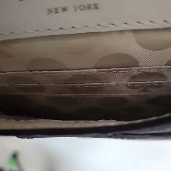 Kate Spade Crossbody Black Cedar Street Mini Leather Envelope  Handbag Purse - Picture 10 of 10